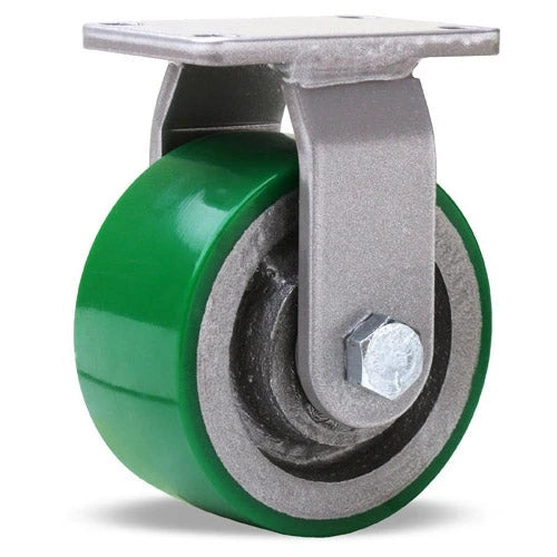 R-EN-4DB Hamilton Endurance Rigid Caster | 4x2 Inch Duralast Polyurethane Wheel | Industrial-Grade Caster with Precision Ball Bearings Hamilton