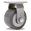 R-EN-4GB95 Hamilton Endurance Rigid Caster - 4"x2" DuraGlide Polyurethane Wheel on Cast Iron with 1/2" Sealed Precision Ball Bearings - Ideal for Industrial Use Hamilton