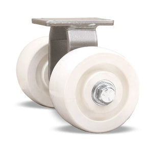 Hamilton R-EN2-4AZ 4" x 2" Aqualite Rigid Dual Wheel Caster – 1000 lb