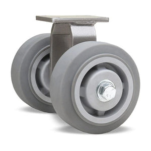 Hamilton R-EN2-5TE 5"x2" VersaTech Dual Wheel Rigid Caster – 1000 lb