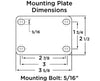 R-ENS-4SB Hamilton Endurance Stainless Steel Rigid Caster - 4" x 2" Wheel with Precision Bearings - Corrosion Resistant for Industrial Use Hamilton