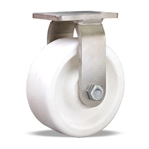 Hamilton R-ENS-5AZ 5" x 2" Aqualite Rigid Stainless Caster – 3/4" Delrin