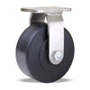 Hamilton R-ENS-5NYSB Endurance Stainless Steel Rigid Caster - 5" Nylast High Performance Nylon Wheel with 1/2" Sealed Precision Bearings Hamilton