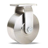 R-ENS-5SB Hamilton 5" Stainless Steel Rigid Caster - Solid Wheel with Precision Ball Bearings Hamilton