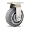 Hamilton R-ENS-5TEZ Endurance Stainless Steel Rigid Caster – 5" x 2" Versa-Tech Wheel with 3/4" Delrin Bearing – Heavy-Duty & Rust-Resistant Hamilton