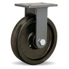 Hamilton Extended Service Rigid Caster with 10" x 2 1/2" Plastex Phenolic Wheel with 1" Straight Roller Bearing Hamilton
