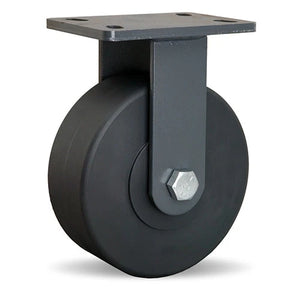 Hamilton R-ES-83NYB 8" x 3" Nylast Rigid Caster – 2400 lb