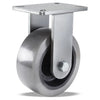 Hamilton Extended Service Rigid Caster R-ES-AGV-83GB95: 8" x 3" DuraGlide-AGV Polyurethane on Forged Steel - Ideal for AGV Systems Hamilton