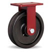 Hamilton R-FM-10PH 10" x 2 1/2" Phenolic Rigid Caster – 2200 lb | CasterHQ