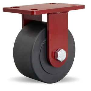 Hamilton R-FM-63NYB 6" x 3" Nylast Rigid Caster – 3200 lb