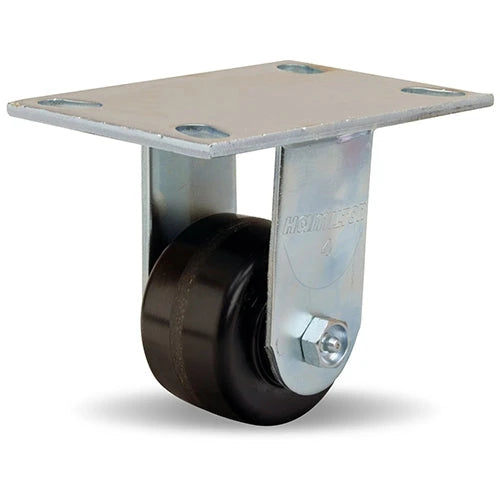 Hamilton R-GS-3P General Service Rigid Caster - 3 1/4" x 2" Plastex Phenolic Wheel with 3/4" Roller Bearing Hamilton