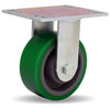 Hamilton R-GS-5DB General Service Rigid Caster - 5x2" Duralast Polyurethane Wheel, Precision Bearings for Robust Industrial Use Hamilton