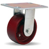 Hamilton R-GS-5MB Rigid Caster - 5x2 Inch Metal Wheel with Precision Ball Bearing for General Service Hamilton