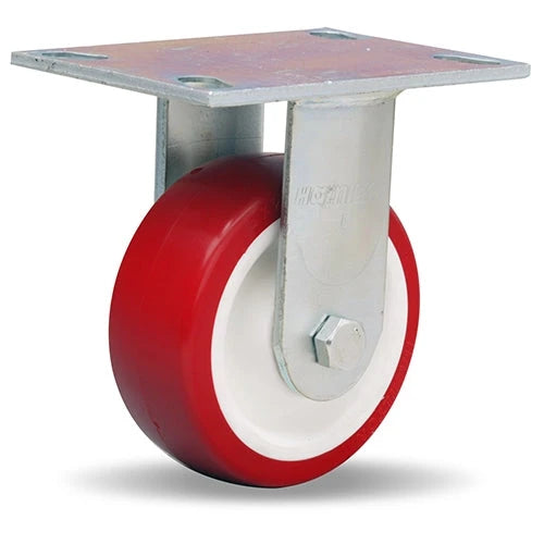 Hamilton R-GS-5NF General Service Rigid Caster - 5x2 Inch Polyurethane Wheel, Durable Roller Bearing for Smooth Mobility Hamilton