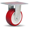 Hamilton R-GS-5NF General Service Rigid Caster - 5x2 Inch Polyurethane Wheel, Durable Roller Bearing for Smooth Mobility Hamilton