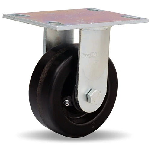 Hamilton R-GS-5P General Service Rigid Caster - 5x2 Inch Plastex Phenolic Wheel with Robust Roller Bearings for Industrial Use Hamilton
