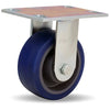 Hamilton R-GS-5SPB General Service Rigid Caster - 5x2" Ergo-Glide Polyurethane Wheel, Precision Bearings for Industrial Use Hamilton