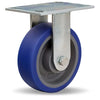 Hamilton R-GS-6SPB Rigid Caster - 6" x 2" Ergo-Glide Polyurethane Wheel, 1/2" Precision Bearings Hamilton