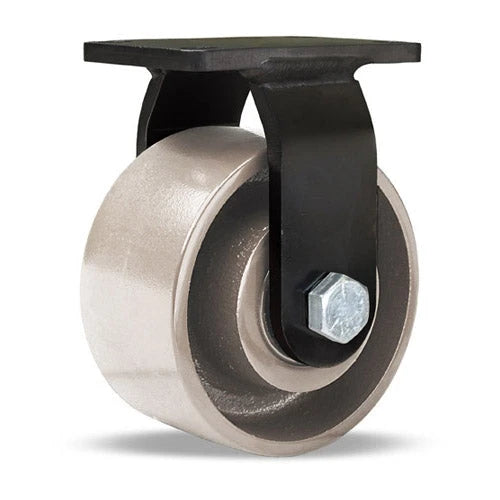 Hamilton R-HEN-4HMB High Heat Rigid  Caster | 4x2 Metal Wheel | 750°F Rated with Stainless Steel Bearings Hamilton