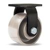 Hamilton R-HEN-4HMB High Heat Rigid  Caster | 4x2 Metal Wheel | 750°F Rated with Stainless Steel Bearings