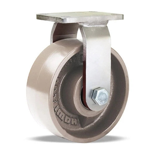Hamilton R-HENS-5HMSB Weldment Caster - 5" x 2" High Heat Stainless Steel Wheel, Precision Bearings, Rated 750° F Hamilton