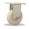 Hamilton R-HL-4WN 350 lbs Capacity Hi-Lo Rigid Caster - 4x1.25 Inch White Nylon Wheel, 3/8 Inch Ball Bearing Hamilton