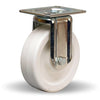 Hamilton R-HL-5A Hi-Lo Rigid Caster - 450 lbs Load Capacity, 5x1.5 Inch Aqualite Polyolefin Wheel, 5/8 Inch Plain Bore Hamilton