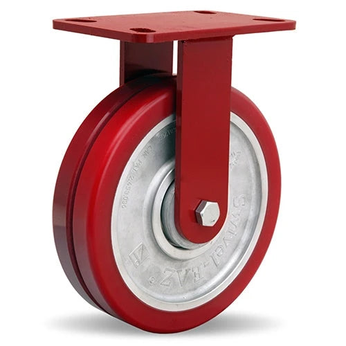 R-HS-8SWC75D Hamilton Ergo-X2 Rigid Caster | 8" x 2" UltraGlide XC Wheel | 1/2" Sealed Precision Bearings | Industrial & Commercial Use CasterHQ