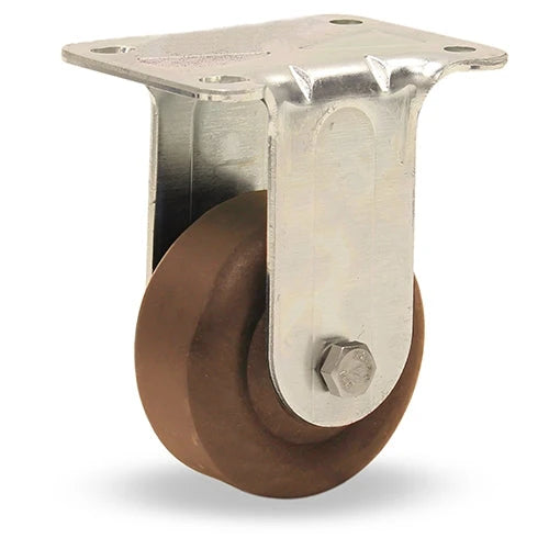 Hamilton R-HSTL-3HNY Rigid Caster | 3" Scorcher Wheel | High-Temp 475° F Rated with Roller Bearing Hamilton