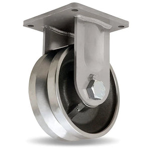 Hamilton R-MD-104FVH 10"x4" Forged Steel Rigid Caster – Roller Bearing