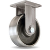 Hamilton R-MD-124FST 12" x 4" Forged Steel Rigid Caster – 23000 lb | CasterHQ