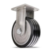 Hamilton R-MD-124SWF70D 12" x 4" UltraGlide Rigid Caster – 6800 lb | CasterHQ