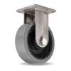 Hamilton Maxi-Duty Rigid Caster with 16" x 5" Ultra-Thick (2") DuraGlide Polyurethane (95A) on Cast Iron Center with 1 1/4" Precision Sealed Ball Bearings Hamilton