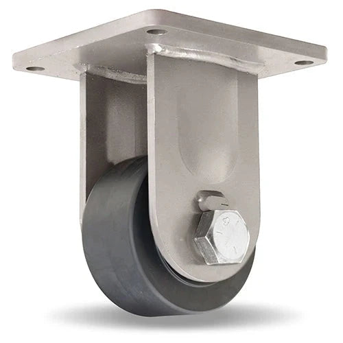 Hamilton Maxi-Duty Rigid Caster with 6" x 3" Nylast™ Wheel with 1 1/4" Precision Ball Bearings CasterHQ