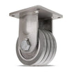 Hamilton R-MD-84WC95 8" x 4" UltraGlide Rigid Caster – 4500 lb | CasterHQ