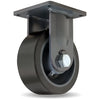 Hamilton 10" x 4" Maxi-Duty Rigid Caster - 5000 lbs. Load Capacity - DuraGlide-AGV Polyurethane (95A) on Forged Steel - 1-1/4" Sealed Precision Ball Bearing Hamilton