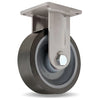Hamilton 12" Rigid Caster for AGV - 5500 lbs Load Capacity - Maxi-Duty with DuraGlide-AGV Polyurethane (95A) on Forged Steel - 1-1/4" Sealed Precision Ball Bearing Hamilton