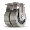 Hamilton 10" x 4" DuraGlide Rigid Dual Wheel Caster – 16000 lb | CasterHQ