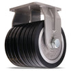 Hamilton MDD-104SWF70D 10" x 4" UltraGlide Rigid Dual Wheel Caster – 9600 lb | CasterHQ