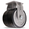 Hamilton 12" x 4" UltraGlide Rigid Dual Wheel Caster – 10900 lb | CasterHQ
