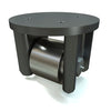 Hamilton Mini-Mite 10,000 lbs. Load Capacity Low Profile Rigid Caster - 4" x 3" Steel Roller with Dual Needle Thrust & Roller Bearings on 1" Axle Hamilton