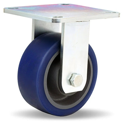Hamilton R-MS-5SPB Medium Service Rigid Caster - 5x2" Ergo-Glide Polyurethane Wheel, Precision Bearings Hamilton