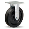 Hamilton R-MS-8P Medium Service Rigid Caster - 8" x 2" Plastex Phenolic Wheel with 3/4" Roller Bearing Hamilton