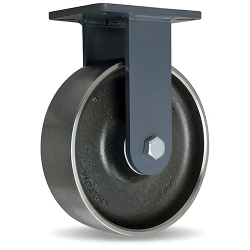 Hamilton Super Endurance™ Rigid Caster with 10" x 3" Forged Steel Wheel with 3/4" Sealed Precision Ball Bearing Hamilton