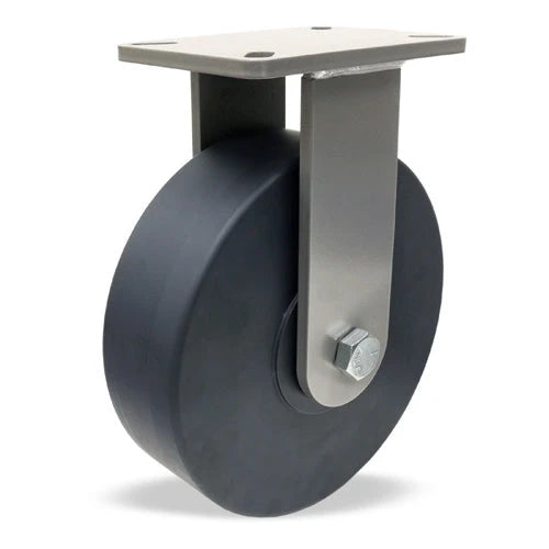 Hamilton Super Endurance™ Rigid Caster with 10" x 3" Nylast™ High Performance Cast Nylon Wheel with 3/4" Sealed Precision Ball Bearings Hamilton