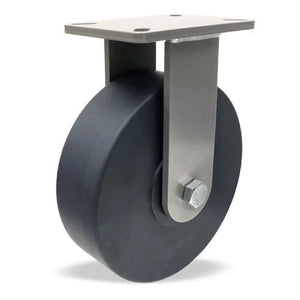 Hamilton 10" x 3" Nylast Rigid Caster – 3/4" Sealed Ball Bearing