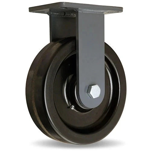 Hamilton Super Endurance™ Rigid Caster with 10" x 3" Plastex Phenolic Wheel with 1" Straight Roller Bearing CasterHQ
