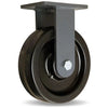 Hamilton Super Endurance™ Rigid Caster with 10" x 3" Plastex Phenolic Wheel with 1" Straight Roller Bearing CasterHQ