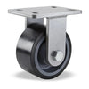 Hamilton Super Endurance™ Rigid Caster with 6" x 3" Duralast XC® Polyurethane (70D) on Cast Iron Wheel with 3/4" Sealed Precision Ball Bearings CasterHQ