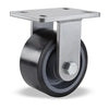 Hamilton Super Endurance™ Rigid Caster with 6" x 3" Duralast XC® Polyurethane (70D) on Cast Iron Wheel with 3/4" Sealed Precision Ball Bearings Hamilton